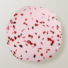 Almofada Redonda Corações De Amor