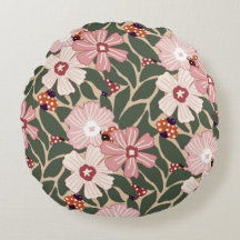 Cores Terrenas De Lâmpadas E Flores Selvagens