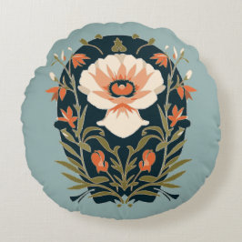 Almofada Redonda Country Cottage Floral