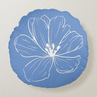 Almofada Redonda Coussin décoratif rond (40,6 cm)