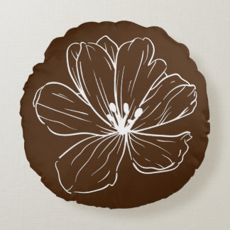 Almofada Redonda Coussin décoratif rond (40,6 cm)