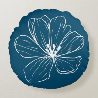 Almofada Redonda Coussin décoratif rond (40,6 cm)
