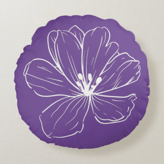 Almofada Redonda Coussin décoratif rond (40,6 cm)