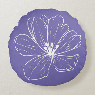 Almofada Redonda Coussin décoratif rond (40,6 cm)