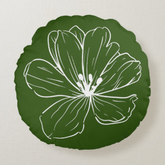 Almofada Redonda Coussin décoratif rond (40,6 cm)