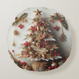 Almofada Redonda Coussin Rectangle Merry Christmas for all