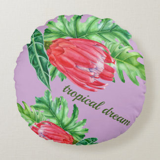 Almofada Redonda Coussin rond Tropical