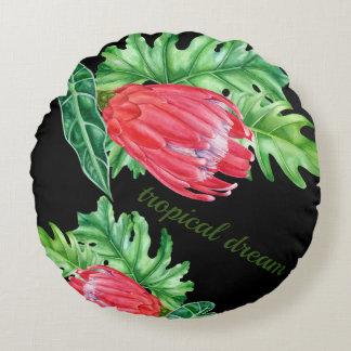 Almofada Redonda Coussin rond Tropical