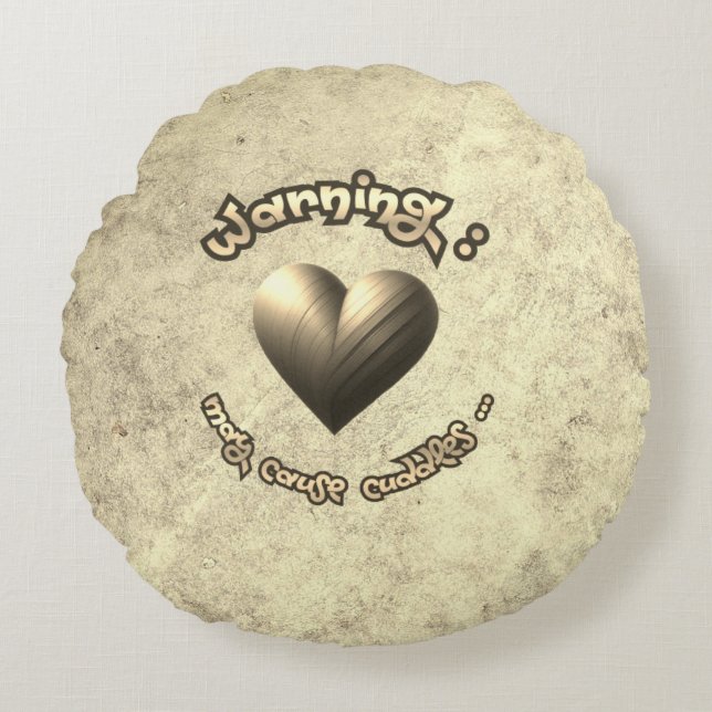 Almofada Redonda Coussins rond - lover  (Frente)