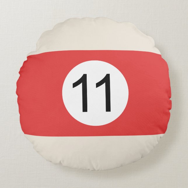 Almofada Redonda Coussins Ronds Boule de Billard #11 (Frente)