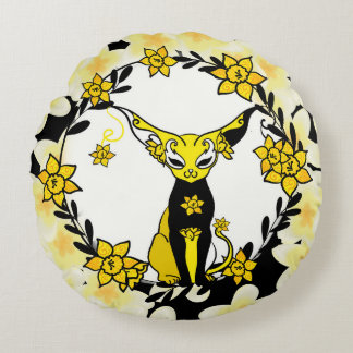 Almofada Redonda Coussins ronds Chamalion