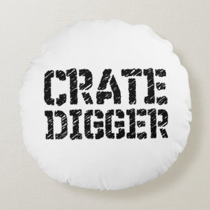 Almofada Redonda Crate Digger