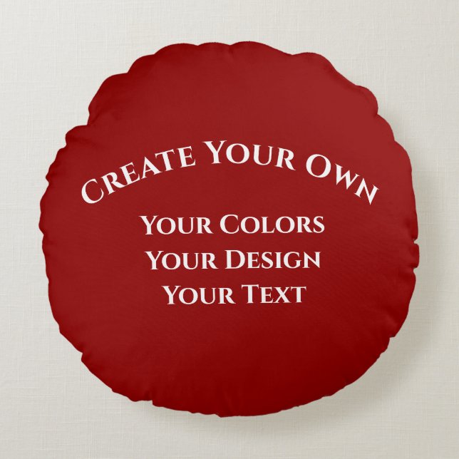 Almofada Redonda Crie seu (Frente)