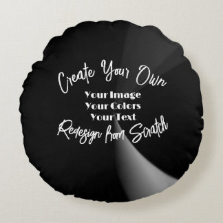 Almofada Redonda Crie seu personalizado personalizado