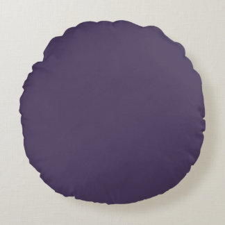 Almofada Redonda Crie seu próprio Roxo Personalizado