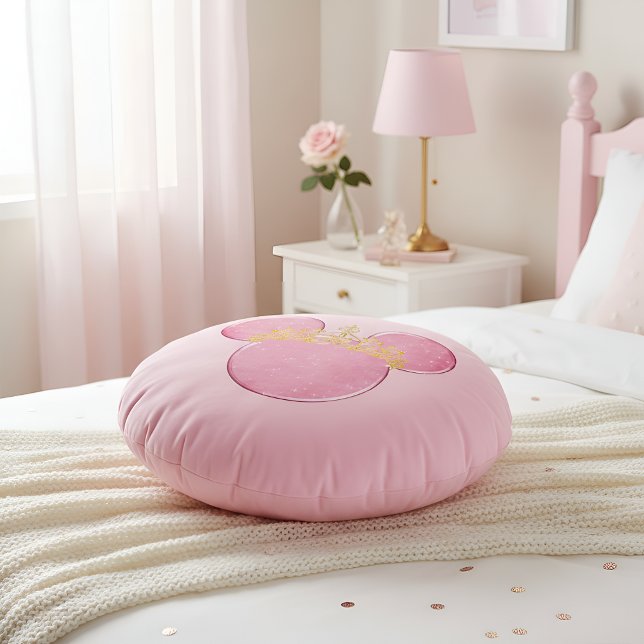 Almofada Redonda Crown Round Pillow (Criador carregado)