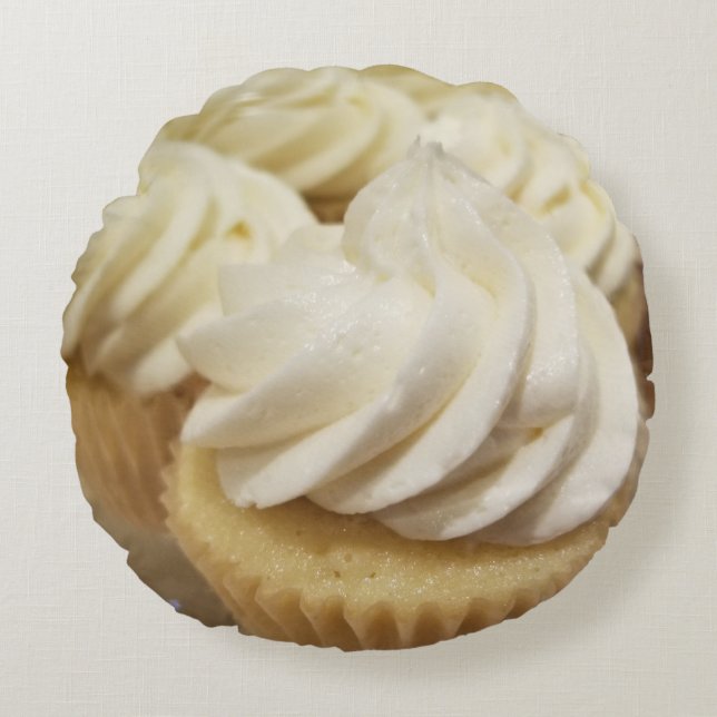 Almofada Redonda Cupcakes (Frente)