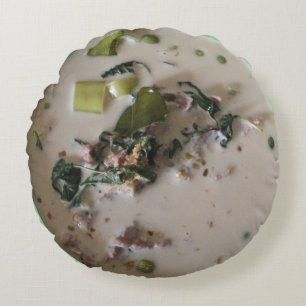 Almofada Redonda Curry Verde Tailandês [แกงเขียวหวาน] ... Comida As