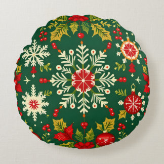 Almofada Redonda Cushion de Travesseiro de Essência de Natal