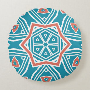 Almofada Redonda Cushion Redondo Teal
