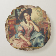 Dama nobre vintage e bela do passado