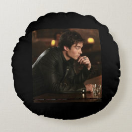 Almofada Redonda Damon Salvatore Travesseiro redondo