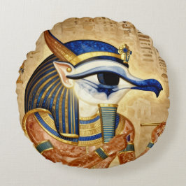 Almofada Redonda Das Ägyptische Auge