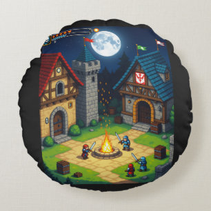 Almofada Redonda Definição medieval