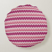 Desenho de Tricô Branco e Rosa Bonito