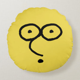 Almofada Redonda Desenho Engraçado