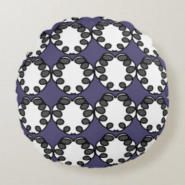 Almofada Redonda Design de padrão mandala mais recente