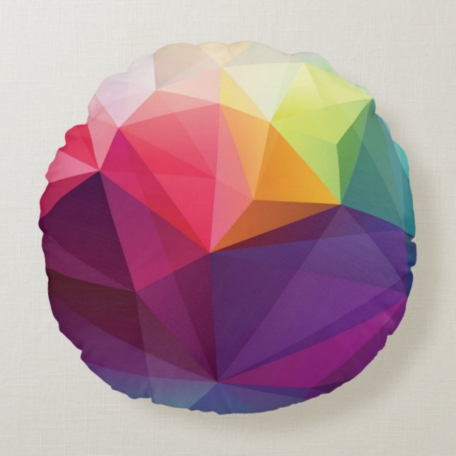 Almofada Redonda Design moderno (Frente)