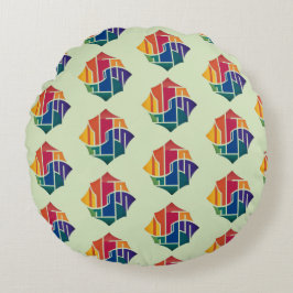Almofada Redonda Design MULTI COR