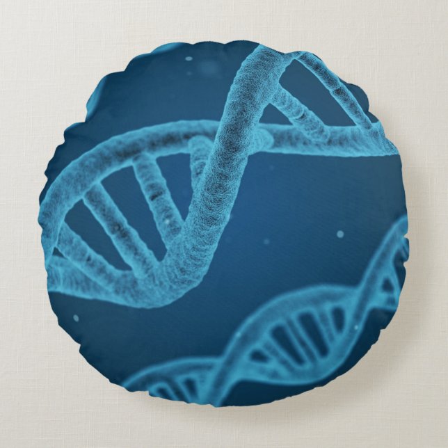 Almofada Redonda DNA Double Helix (Frente)
