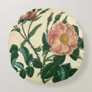 Almofada Redonda Doce Rosa Briar
