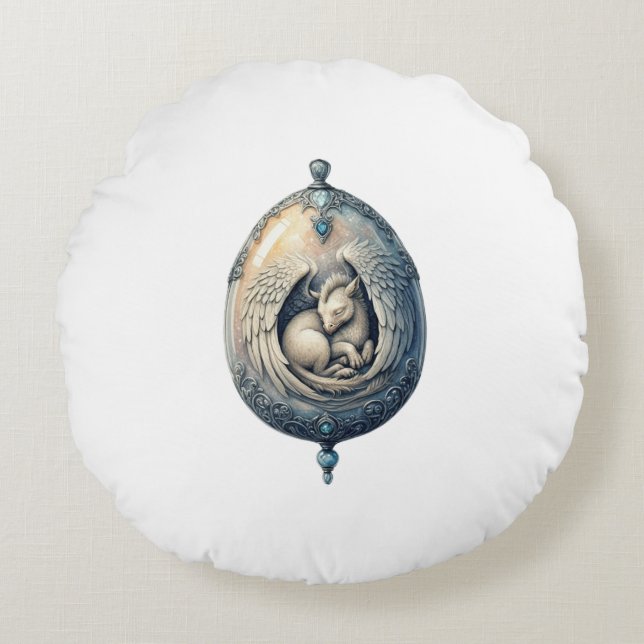 Almofada Redonda dragon egg cushion (Frente)