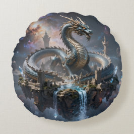 Almofada Redonda Dragon World – The Realm of Fire and Magic´2