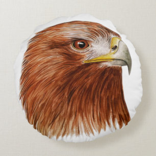 Almofada Redonda Eagle dourado 2011