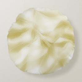 Almofada Redonda Elegant  Gold Texture