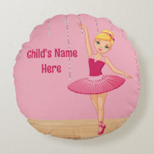 Elise Blonde Ballerina Travesseiro decorativo redo