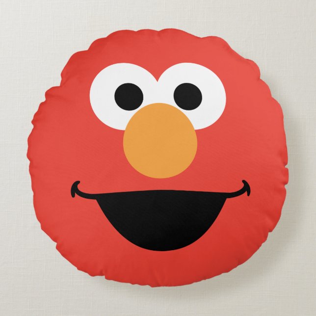 Almofada Redonda Elmo Face Art (Frente)