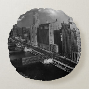 Almofada Redonda Em novembro de 1939:  A cidade de Chicago