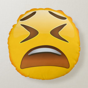 Almofada Redonda Emoji bêbedo