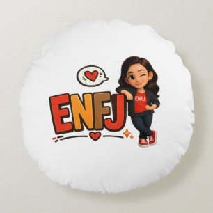 ALMOFADA REDONDA ENFJ