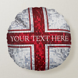 ALMOFADA REDONDA ENGLISH FLAG