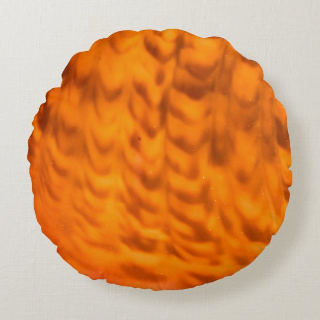 Almofada Redonda Enxertia em rede (Frente)