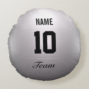 Almofada Redonda Equipe do voleibol