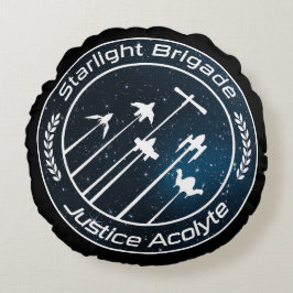 Almofada Redonda Equipe TWRP da Brigada Starlight