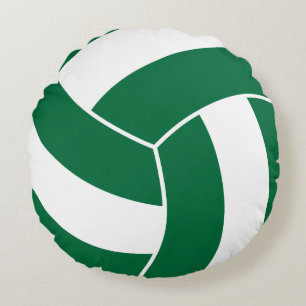 Almofada Redonda Esporte 🏐 Voleibol - Verde Escuro