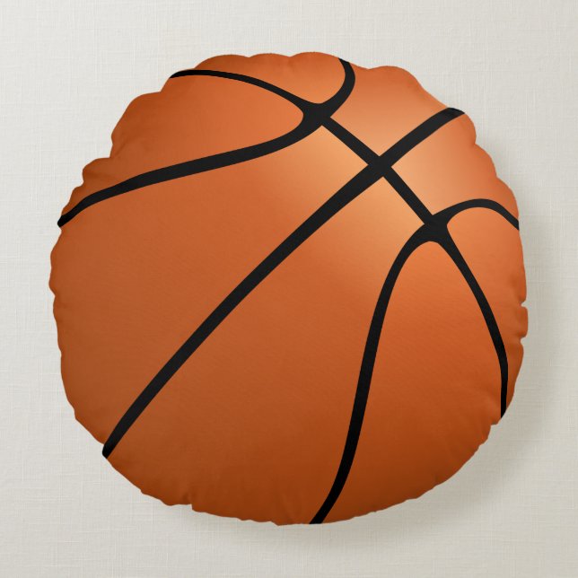 Almofada Redonda Esportes de basquete de Slam Dunk (Frente)